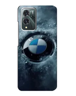 Чохол для ZTE Blade V40 Pro з картинкою «Логотип BMW — лід»
