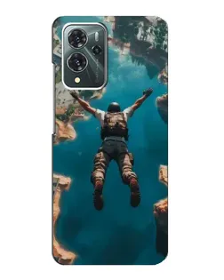 Чохол для ZTE Blade V40 Pro з картинкою «PUBG — вільне падіння»