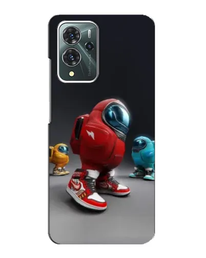 Чехол для ZTE Blade V40 Pro с картинкой «Among Us — 3D стиль»