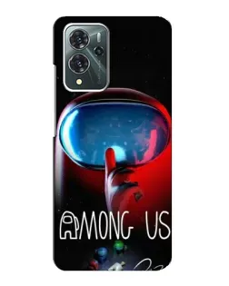 Чехол для ZTE Blade V40 Pro с картинкой «Красный импостер — макро» Чехол для ZTE Blade V40 Pro с картинкой «Красный импостер — макро»