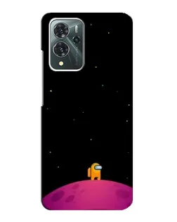 Чехол для ZTE Blade V40 Pro с картинкой «Одинокий герой на планете» Чехол для ZTE Blade V40 Pro с картинкой «Одинокий герой на планете»