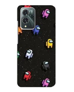 Чехол для ZTE Blade V40 Pro с картинкой «Космический паттерн Among Us» Чехол для ZTE Blade V40 Pro с картинкой «Космический паттерн Among Us»