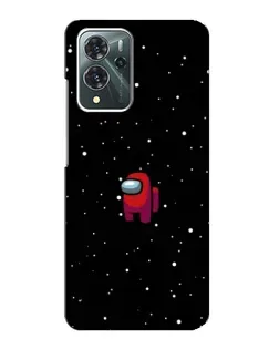 Чехол для ZTE Blade V40 Pro с картинкой «Красный Among Us»