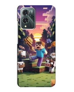 Чохол для ZTE Blade V40 Pro з картинкою «Стів на фермі»