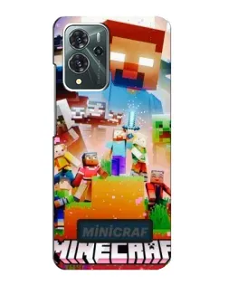 Чехол для ZTE Blade V40 Pro с картинкой «Minecraft герои игры» Чехол для ZTE Blade V40 Pro с картинкой «Minecraft герои игры»