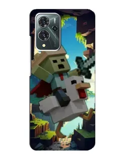 Чехол для ZTE Blade V40 Pro с картинкой «Стив и гусь» Чехол для ZTE Blade V40 Pro с картинкой «Стив и гусь»