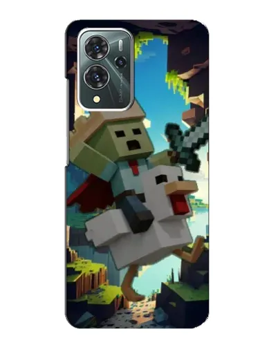 Чехол для ZTE Blade V40 Pro с картинкой «Стив и гусь»