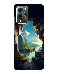 Чехол для ZTE Blade V40 Pro с картинкой «Вид из пещеры»