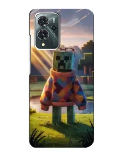 Чехол для ZTE Blade V40 Pro с картинкой «Крипер в свитере»
