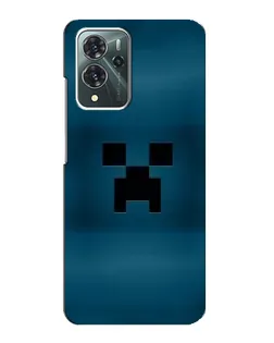 Чехол для ZTE Blade V40 Pro с картинкой «Крипер текстура»