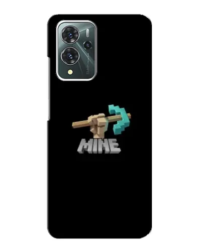 Чехол для ZTE Blade V40 Pro с картинкой «Алмазная кирка»