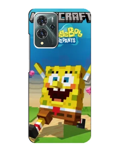 Чохол для ZTE Blade V40 Pro з картинкою «Губка Боб Minecraft» Чохол для ZTE Blade V40 Pro з картинкою «Губка Боб Minecraft»