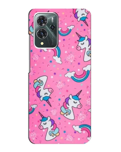 Чехол для ZTE Blade V40 Pro с картинкой «Unicorn паттерн розовый» Чехол для ZTE Blade V40 Pro с картинкой «Unicorn паттерн розовый»