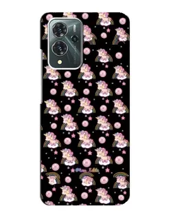 Чехол для ZTE Blade V40 Pro с картинкой «Magic Unicorn паттерн»