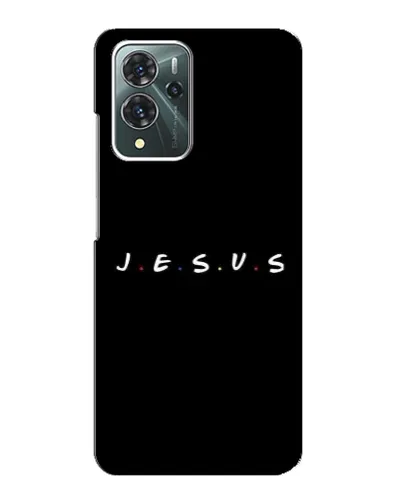 Чехол для ZTE Blade V40 Pro с картинкой «Точки веры J.E.S.U.S.»