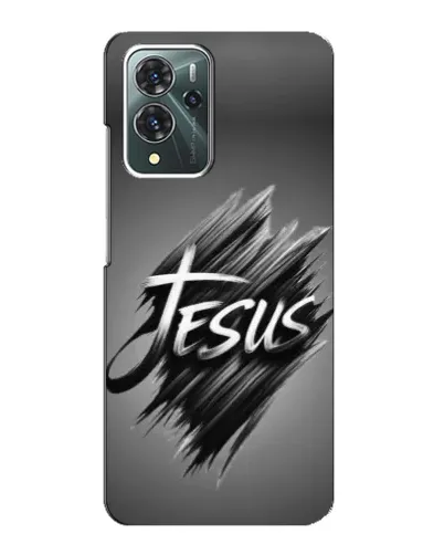 Чехол для ZTE Blade V40 Pro с картинкой «Надпись Jesus Graffiti»