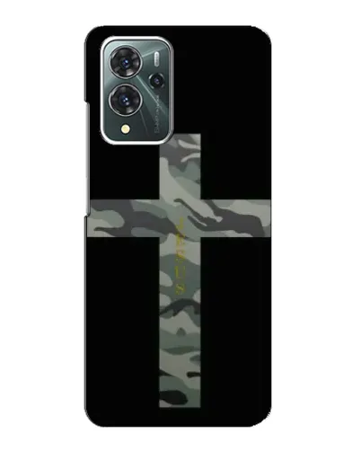 Чехол для ZTE Blade V40 Pro с картинкой «Милитари Крест»