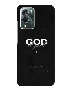 Чехол для ZTE Blade V40 Pro с картинкой «GOD — Бог над всем»