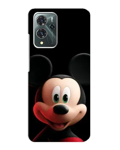 Чехол для ZTE Blade V40 Pro с картинкой «Улыбающийся Микки Маус»