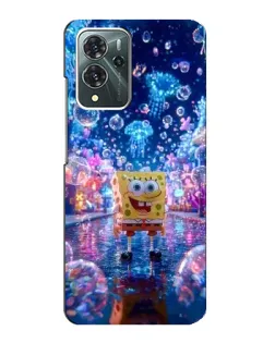 Чехол для ZTE Blade V40 Pro с картинкой «Неоновый океан»