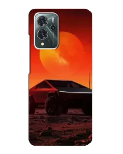 Чохол для ZTE Blade V40 Pro з картинкою «Cybertruck на Марсі»