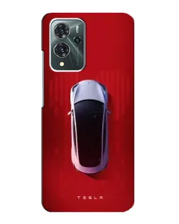 Чохол для ZTE Blade V40 Pro з картинкою «Tesla Top View»