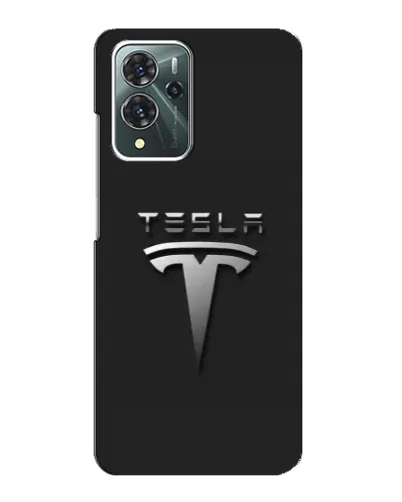 Чохол для ZTE Blade V40 Pro з картинкою «Сталевий логотип Tesla» Чохол для ZTE Blade V40 Pro з картинкою «Сталевий логотип Tesla»