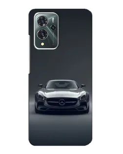 Чехол для ZTE Blade V40 Pro с картинкой «Mercedes на черном»