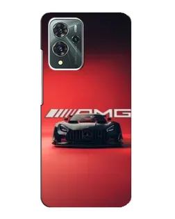 Чехол для ZTE Blade V40 Pro с картинкой «Mercedes AMG — красная линия»