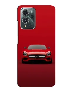 Чехол для ZTE Blade V40 Pro с картинкой «Красный Mercedes AMG»