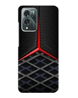 Чехол для ZTE Blade V40 Pro с картинкой «Mercedes Carbon Grid»