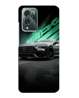 Чехол для ZTE Blade V40 Pro с картинкой «Темный Mercedes AMG»