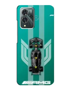 Чехол для ZTE Blade V40 Pro с картинкой «Mercedes AMG Petronas»