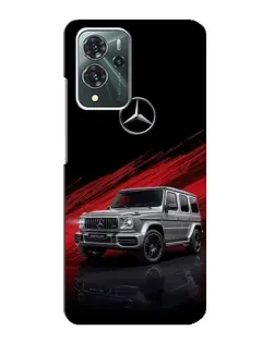 Чехол для ZTE Blade V40 Pro с картинкой «Mercedes G-Class красный»