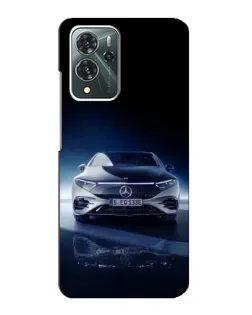 Чехол для ZTE Blade V40 Pro с картинкой «Ночной Mercedes EQ»