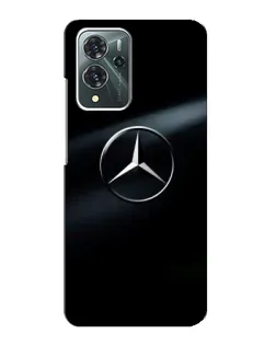 Чохол для ZTE Blade V40 Pro з картинкою «Mercedes на металі»