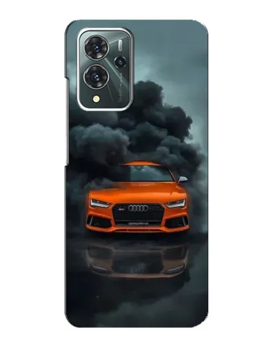 Чехол для ZTE Blade V40 Pro с картинкой «Audi в облаках дыма» Чехол для ZTE Blade V40 Pro с картинкой «Audi в облаках дыма»