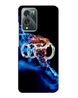 Чехол для ZTE Blade V40 Pro с картинкой «Энергия лого Audi»