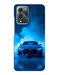 Чехол для ZTE Blade V40 Pro с картинкой «Audi — голубая энергия»