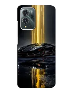Чохол для ZTE Blade V40 Pro з картинкою «Нічний Lamborghini драйв»