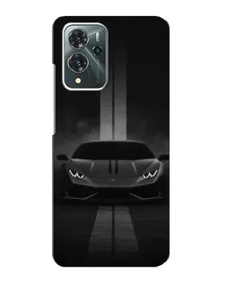 Чохол для ZTE Blade V40 Pro з картинкою «Lamborghini симетрія доріг»