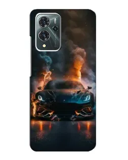 Чохол для ZTE Blade V40 Pro з картинкою «Lamborghini димна естетика»