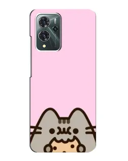 Чохол для ZTE Blade V40 Pro з картинкою «Pusheen та печиво»