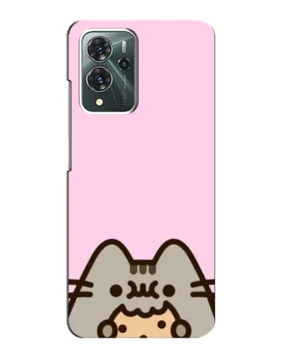 Чехол для ZTE Blade V40 Pro с картинкой «Pusheen и печенье» Чехол для ZTE Blade V40 Pro с картинкой «Pusheen и печенье»
