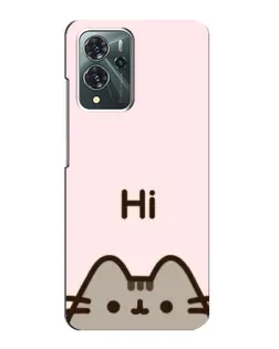 Чехол для ZTE Blade V40 Pro с картинкой «Пушин говорит Hi» Чехол для ZTE Blade V40 Pro с картинкой «Пушин говорит Hi»