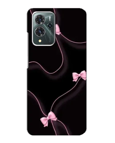 Чехол для ZTE Blade V40 Pro с картинкой «Розовые ленты»