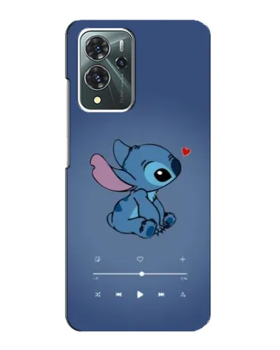 Чохол для ZTE Blade V40 Pro з картинкою «Музичний Stitch»