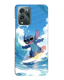 Чехол для ZTE Blade V40 Pro с картинкой «Стич на волне» Чехол для ZTE Blade V40 Pro с картинкой «Стич на волне»