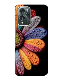 Чохол для ZTE Blade V40 Pro з картинкою «Райдужна квітка»