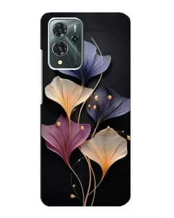 Чохол для ZTE Blade V40 Pro з картинкою «Лілові квіти грації»